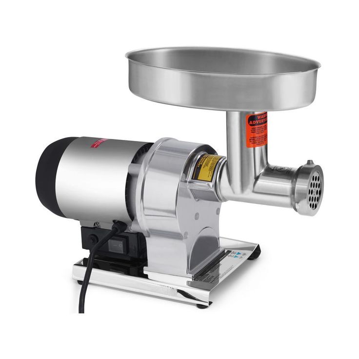 Butcher Series #12 0.75 HP Electric Meat Grinder with Sausage Stuffing Kit