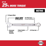 Combination Metric Wrench Mechanics Tool Set (15-Piece) - Super Arbor
