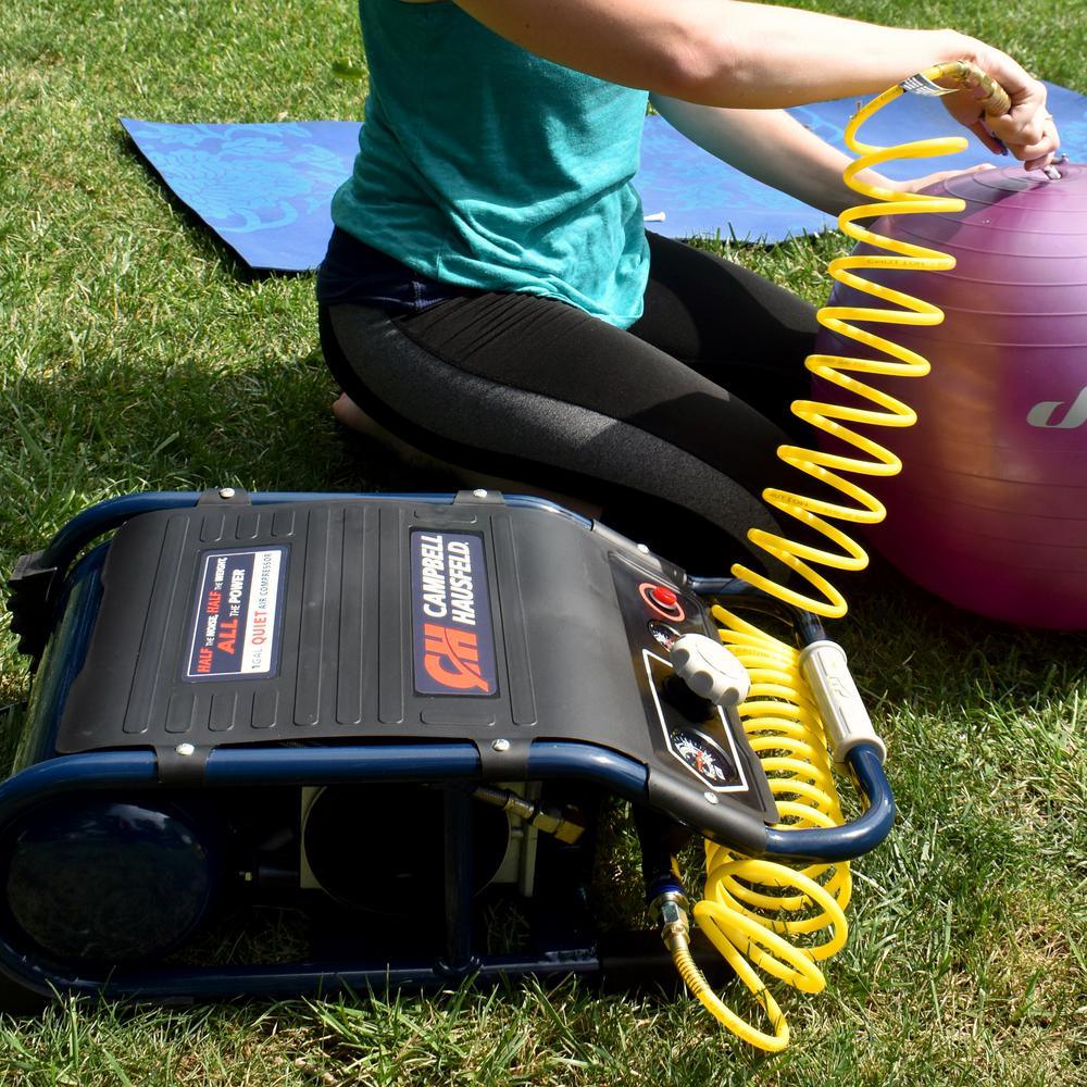 Quiet Suitcase 1.3 gal. Portable Electric Air Compressor - Super Arbor