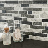 Urban Tapestry Interlocking 11.81 in. x 11.81 in. x 6 mm Glass Mesh-Mounted Mosaic Tile (14.55 sq. ft./case) - Super Arbor