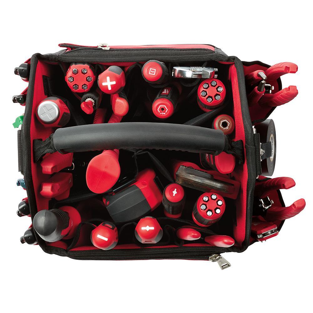 10 in. PACKOUT Tote with 11-in-1 Multi-Tip Screwdriver with Square Drive Bits - Super Arbor