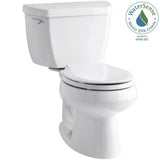 Wellworth Classic 2-Piece 1.28 GPF Single Flush Round Front Toilet with Class Five Flush Technology in White - Super Arbor