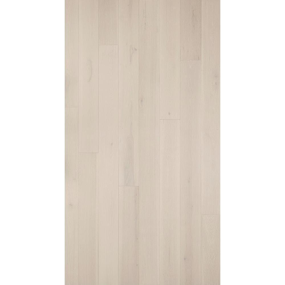 Hickory Silver Cloud 1/2 in. Thick x 7.5 in. Wide x Varying Length Engineered Hardwood Flooring (932.7 sq. ft./pallet) - Super Arbor