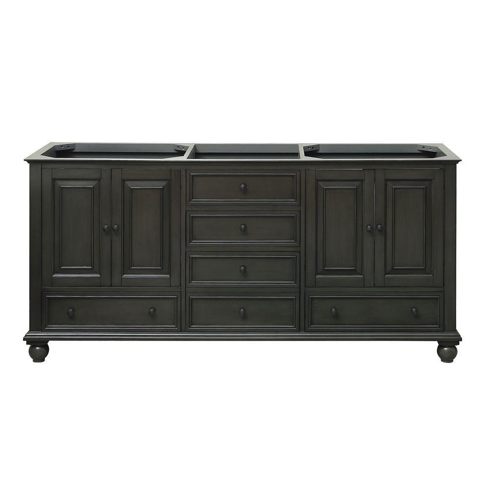 Thompson 60 in. W x 21 in. D x 34 in. H Vanity Cabinet in French White - Super Arbor