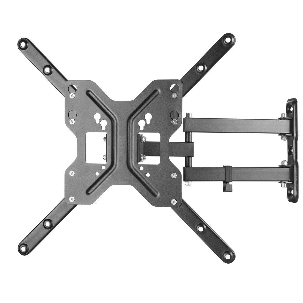 Full Motion Dual Arm TV Wall Mount for 23 in. - 55 in. Flat Panel TV's with 12¬∞ Tilt, 66 lb. Load Capacity - Super Arbor