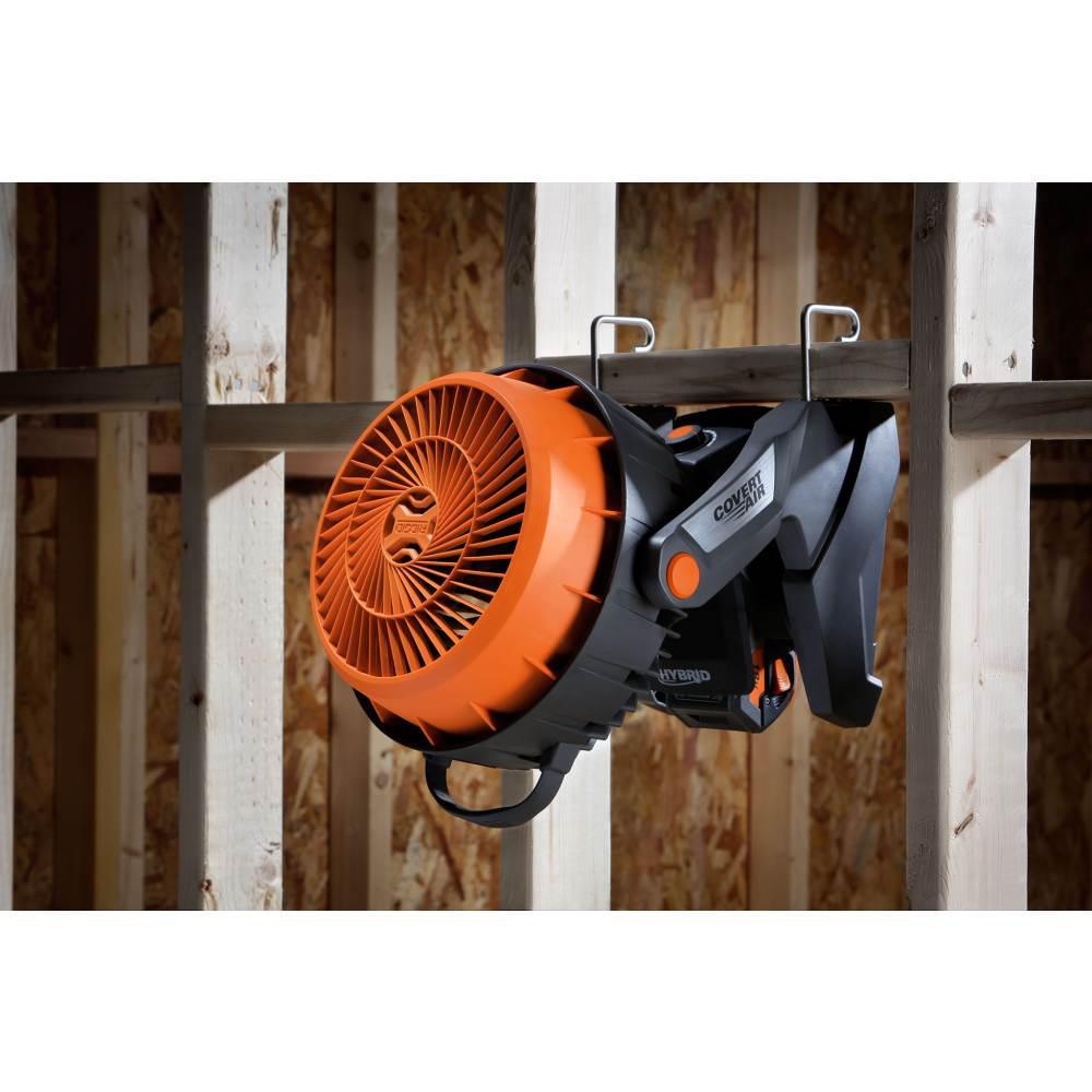18-Volt Cordless Hybrid Fan with 1.5 Ah Lithium-Ion Battery - Super Arbor