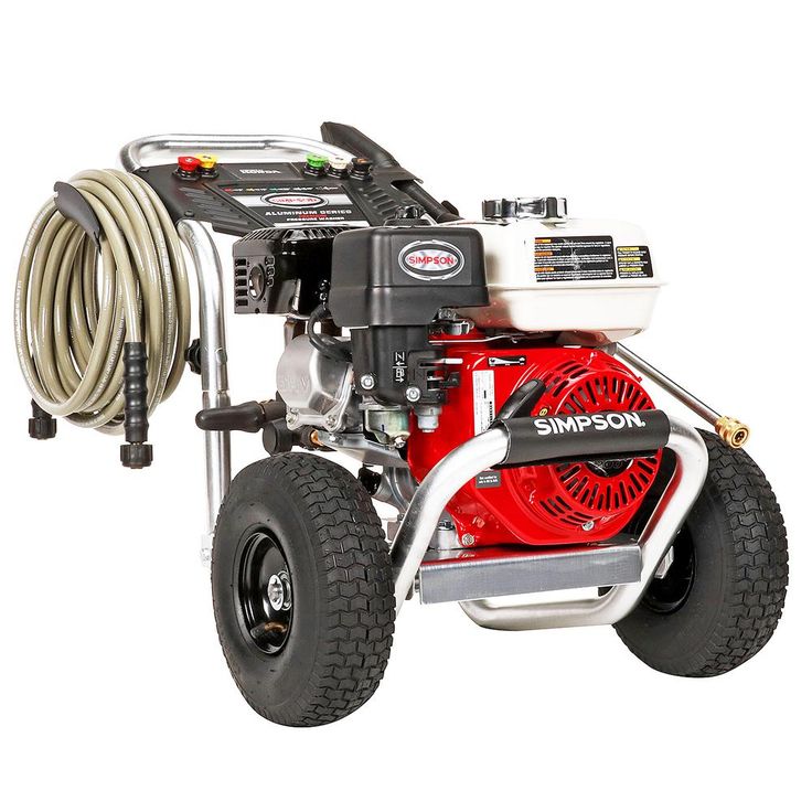 Simpson SIMPSON Aluminum ALH3425-S 3600 PSI at 2.5 GPM HONDA GX200 Cold Water Pressure Washer