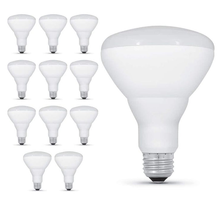 Feit Electric 65-Watt Equivalent BR30 Dimmable CEC Title 20 Compliant LED ENERGY STAR 90+ CRI Flood Light Bulb, Daylight (12-Pack)