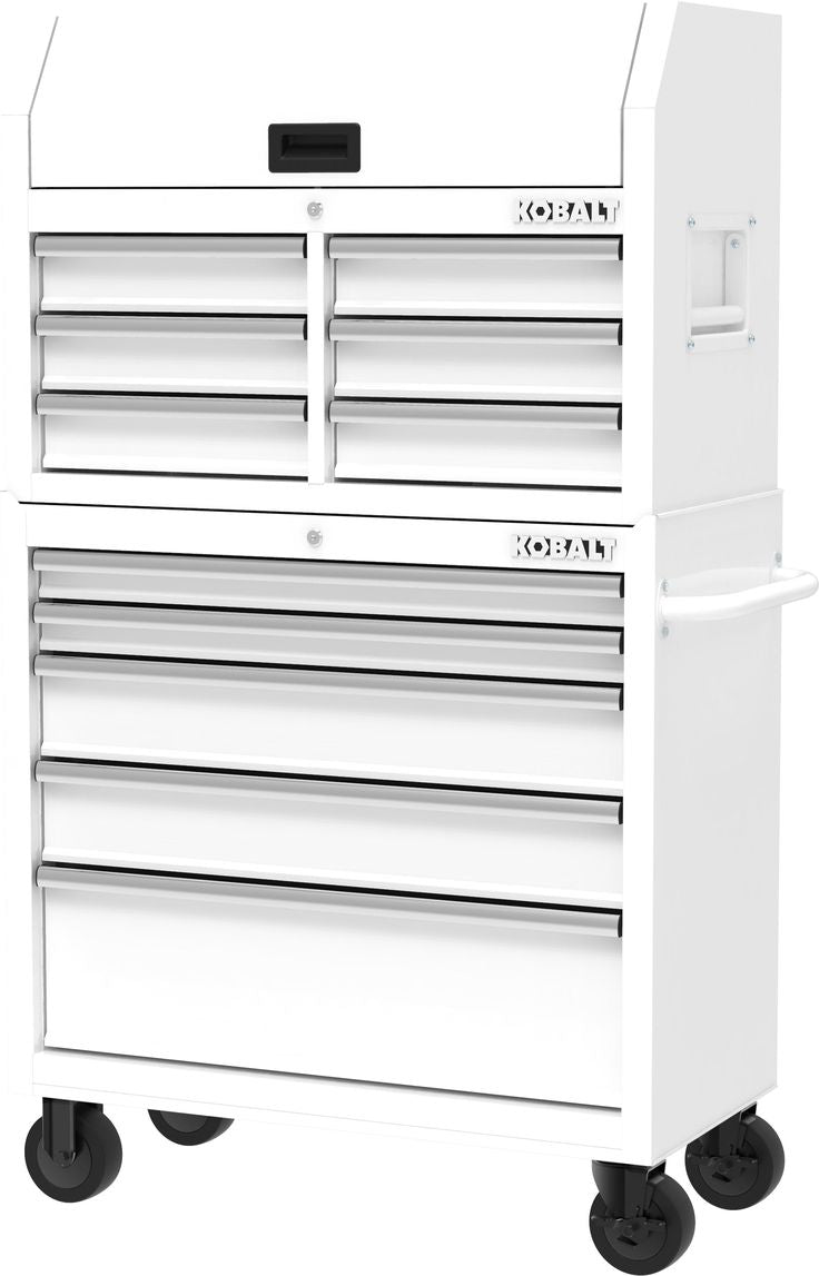 Kobalt 36-in W x 18-in H 6-Drawer Steel Tool Chest (White)