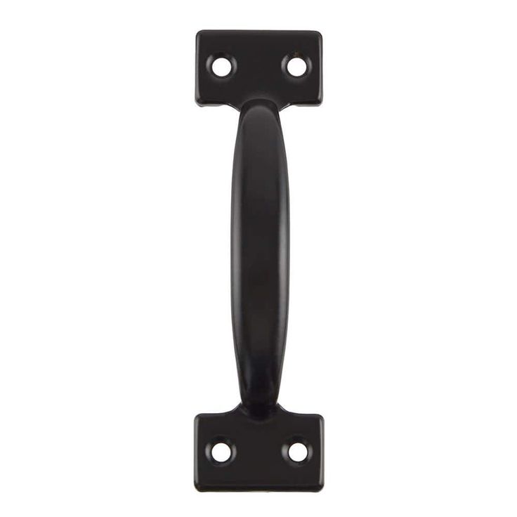 5-3/4 in. Black Door Pull