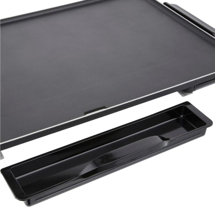 SlimLine 286 sq. in. Black Electric Griddle with Temperature Sensor