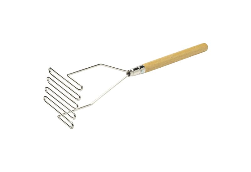 Marshalltown Stainless Steel Drywall Mud Masher — 5 in. Head, 25 in. Length