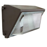80-Watt Bronze Outdoor Integrated LED Industrial-Grade Wall Pack Light