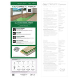 CALI Complete 3.85-ft W x 26-ft L x 1.5-mm T Premium Cushion Moisture Resistant Flooring Underlayment For Luxury Vinyl, Laminate, Hardwood (100-sq ft/Fan fold)