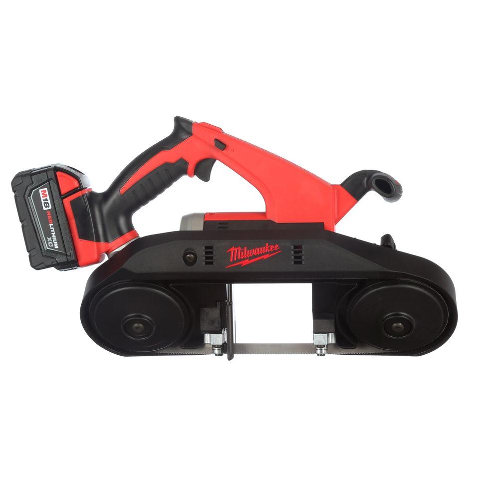 M18 18-Volt Lithium-Ion Cordless Band Saw Kit with Two 3.0 Ah Batteries, Charger, Hard Case