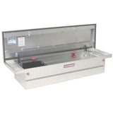 Weather Guard 71.5 in. Glossy Black Aluminum Full Size Crossbed Truck Tool Box - Super Arbor