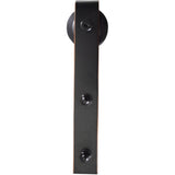 72 in. x 84 in. 15 Lite True Divided Primed MDF Sliding Barn Door with Hardware Kit - Super Arbor