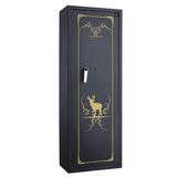 8-Rifle 5.4 CF Steel Cabinet Firearm Safe - Super Arbor