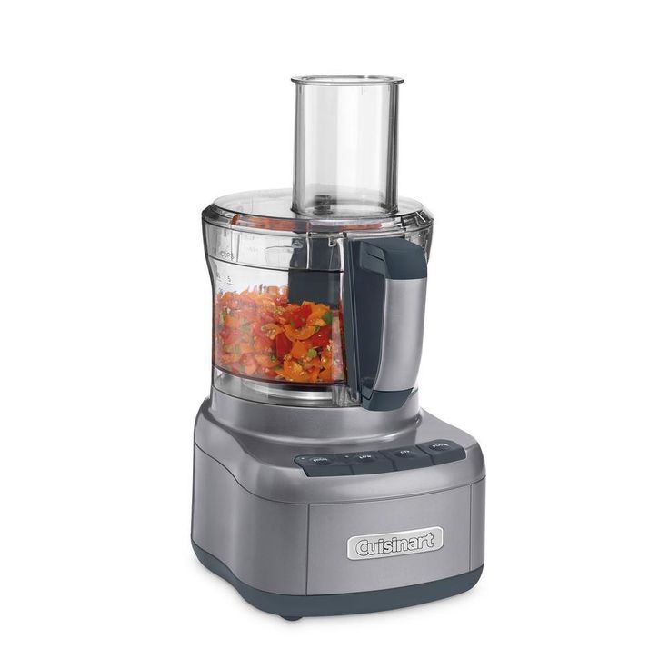 Elemental 8-Cup Gunmetal Food Processor