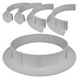 Chem Link E-Curb Round Gray 9"