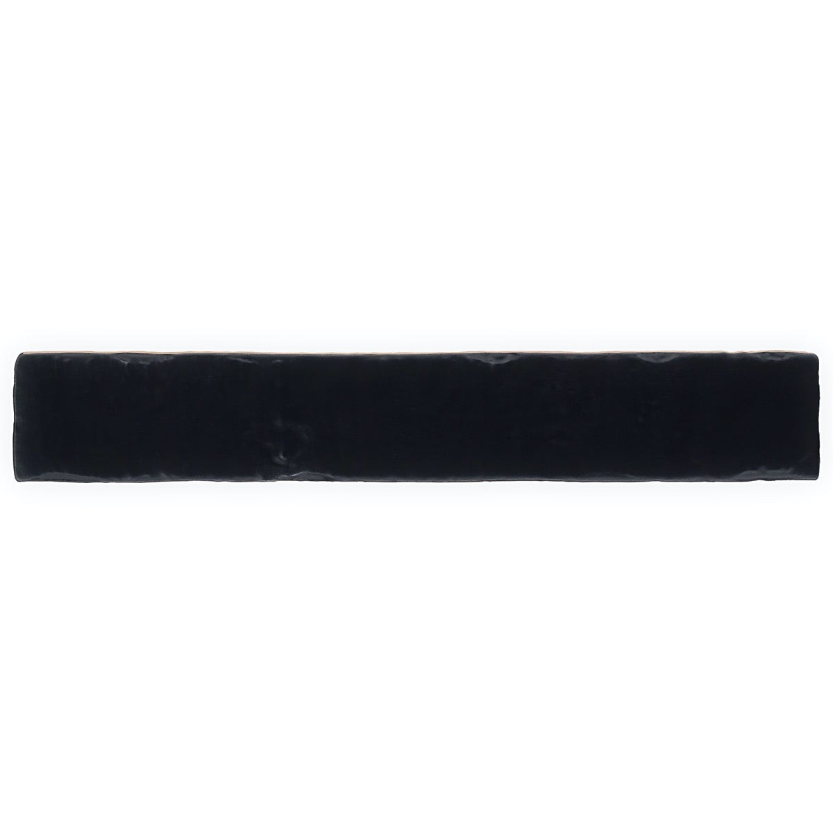 Wabi Sabi Coal Black Matte Ceramic Tile 1.5x9