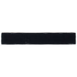 Wabi Sabi Coal Black Matte Ceramic Tile 1.5x9