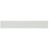 Wabi Sabi Snow White 1.5x9 Matte Ceramic Tile - Lux Tile