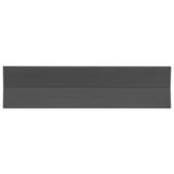 Kinzie Concave Charcoal Black 4x16 3D Matte Ceramic Tile