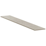 Lux Tile New Rock Fumo Light Gray 4x21 Chevron Matte Porcelain Tile