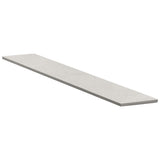 Lux Tile New Rock Perla White 4x21 Chevron Matte Porcelain Tile