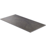 Acadia Charcoal Black 12x24 Matte Porcelain Tile - Lux Tile