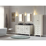 Thompson 60 in. W x 21 in. D x 34 in. H Vanity Cabinet in French White - Super Arbor