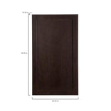 Hampton Bay Edson Shaker Assembled 24x42x12.5 in. Wall Cabinet in Dusk