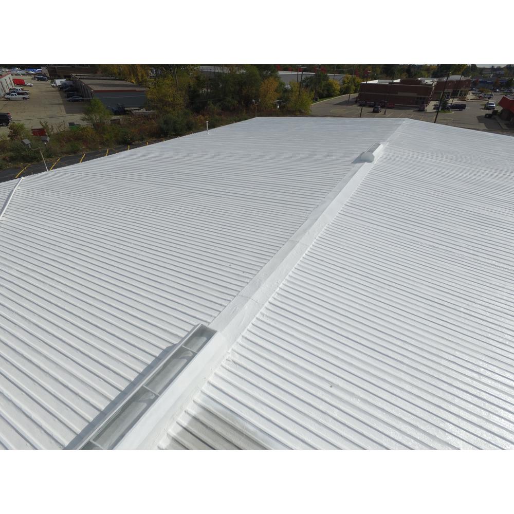TekTop 5 Gal. Black 100% Silicone High Solids Roof Coating