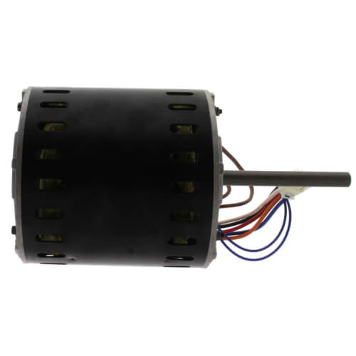 Nordyne 904860 blower motor - side view (Voltage: 115V; Horse Power: 1)