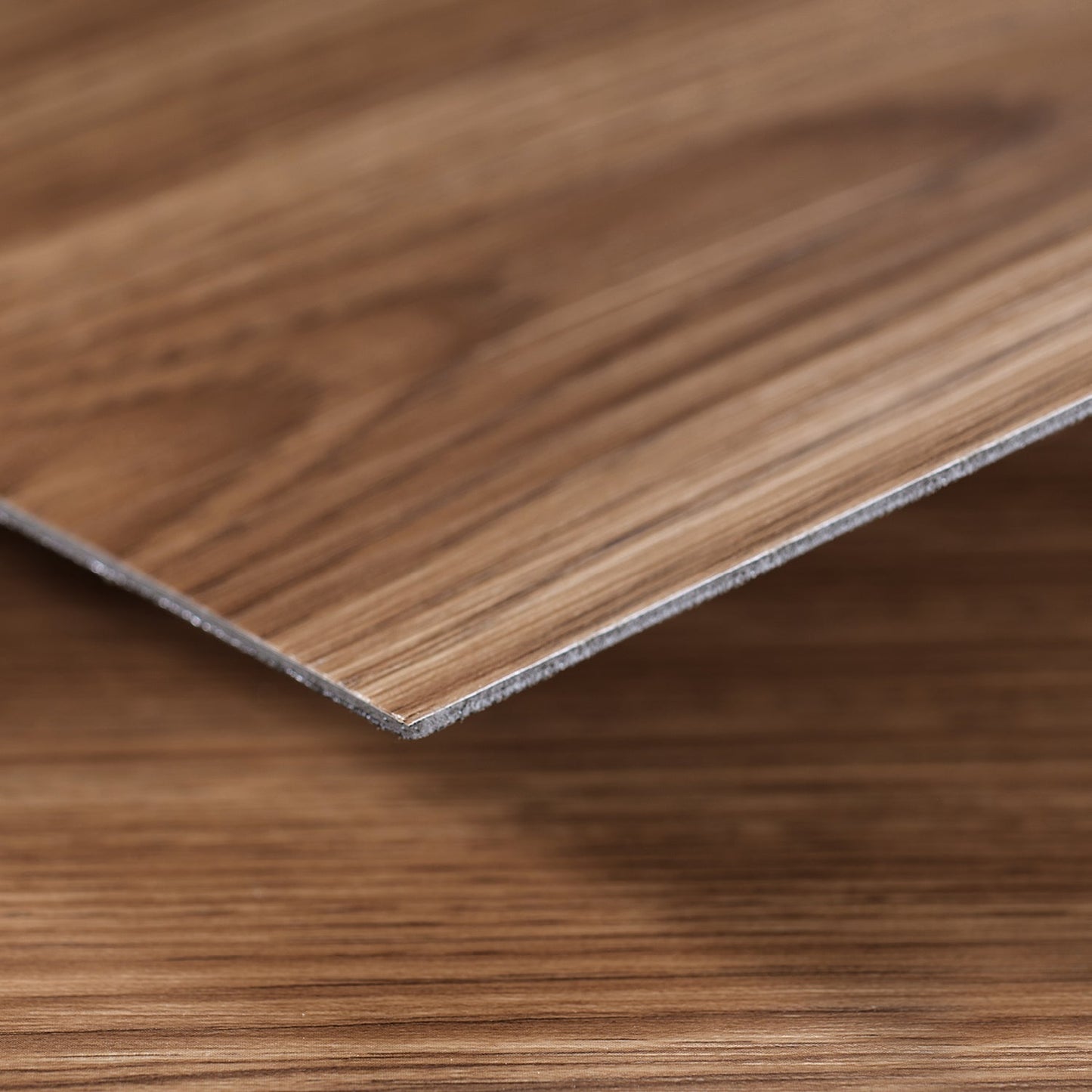 Lucida USA BaseCore Almond 6-in W x 36-in L x 2-mm Thick Waterproof Peel-and-Stick Luxury Vinyl Plank Flooring, 12-mil Wear Layer (54-sq ft/Box)