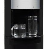 3 or 5 Gal. Water Cooler in Black with Self-Cleaning Feature