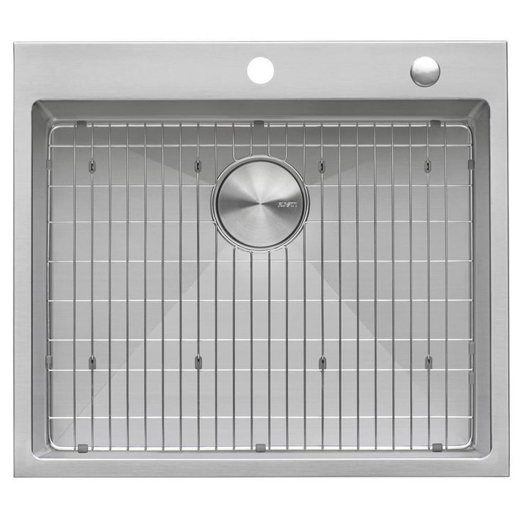 Drop-In Tight Radius Topmount Stainless Steel 25 in. 16-Gauge Single Bowl Kitchen Sink