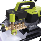Sun Joe Commercial Series 1300 PSI Max 2 GPM Electric Pressure Washer with Wall Mount, Roll Cage and Hose Reel