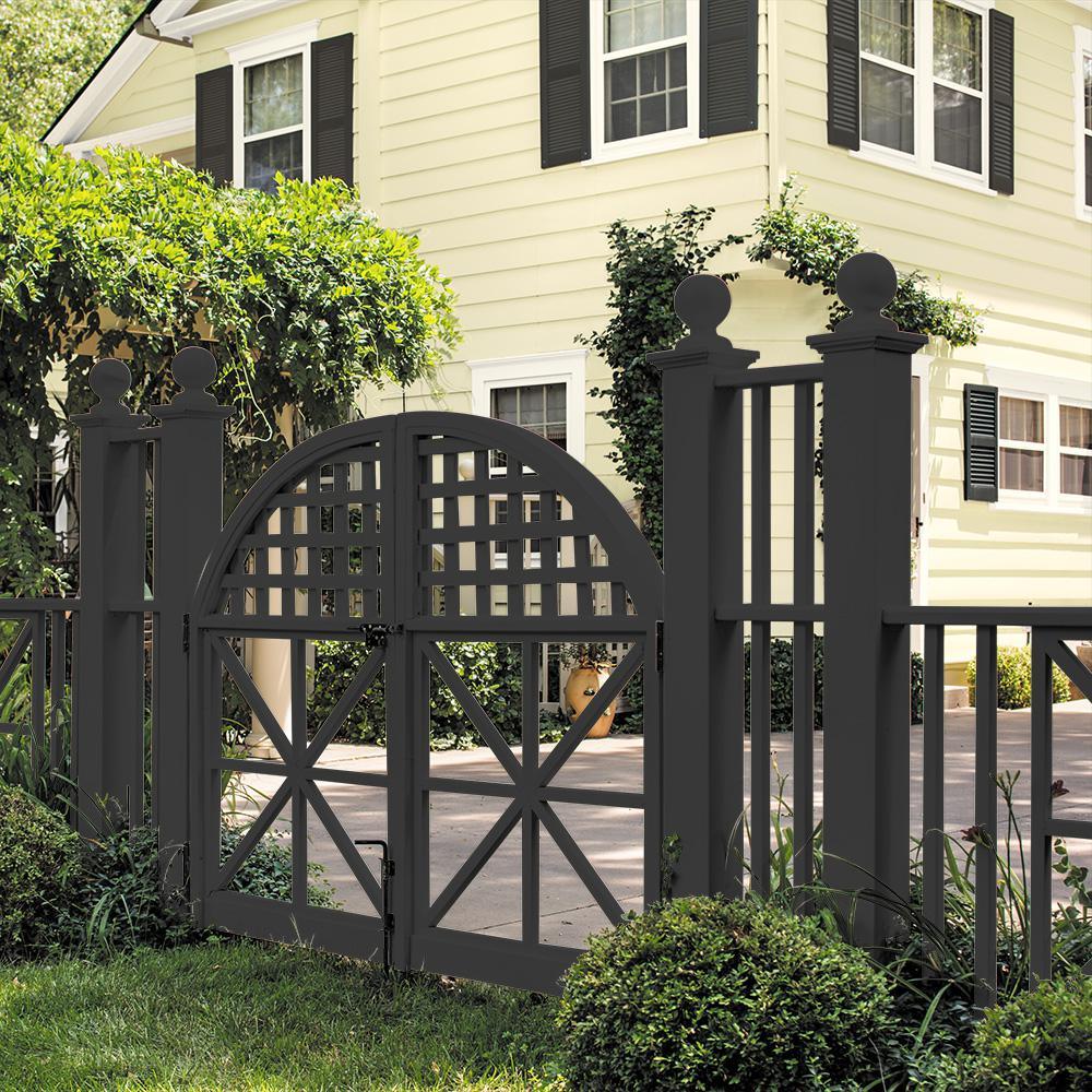 BEHR 5 gal. Black Solid Color House and Fence Exterior Wood Stain - Super Arbor
