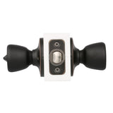 Terrace Oil Rubbed Bronze Privacy Bed/Bath Door Knob with Universal 6-Way Latch (6-Pack) - Super Arbor