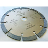 Whirlwind USA 6 in. 11-Teeth Segmented Diamond Blade for Dry or Wet Cutting Concrete, Stone, Brick and Masonry