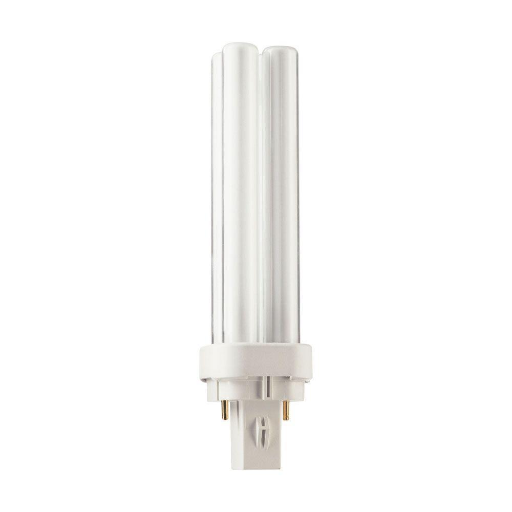 26-Watt G24d-3 CFLni 2-Pin Light Bulb Neutral (3500K) (10-Pack) - Super Arbor