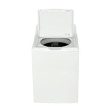 GE 4.5-cu ft High Efficiency Top-Load Washer (White) | GTW465ASNWW