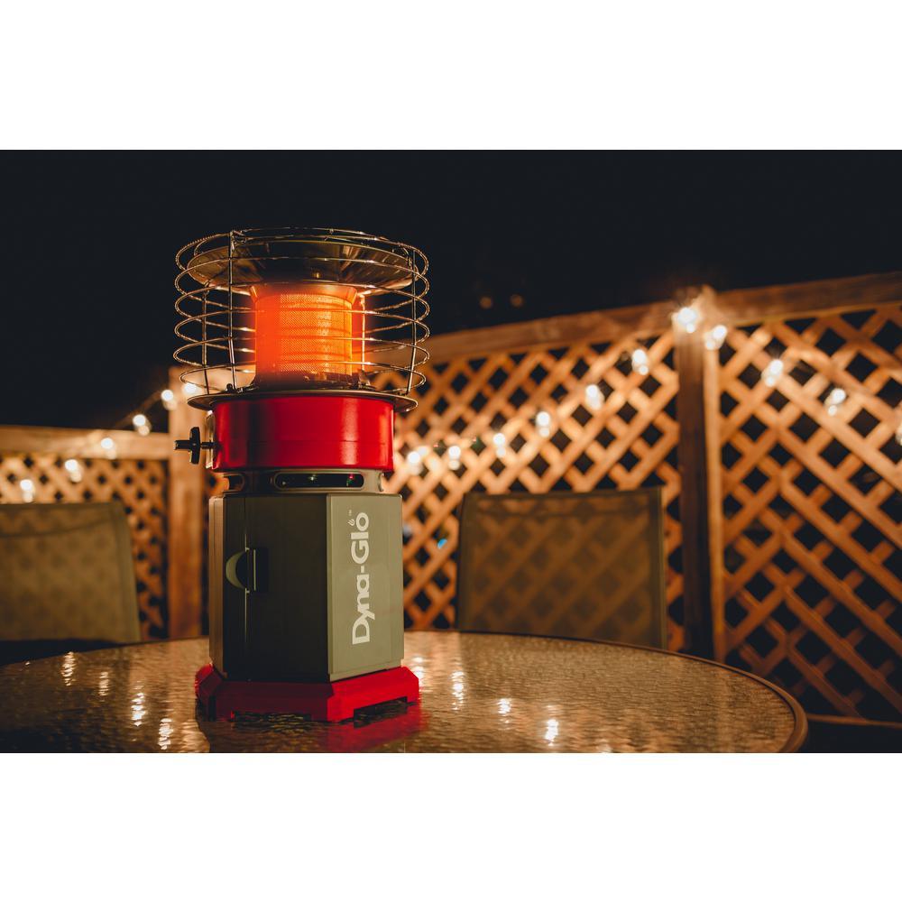10,000 BTU HeatAround 360 in Red - Super Arbor