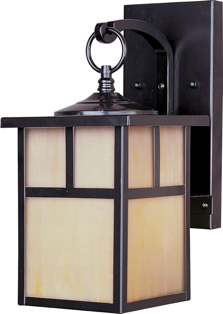 Maxim Lighting Coldwater 12-in H Black/Burnished Outdoor Wall Light, E26 Medium Base