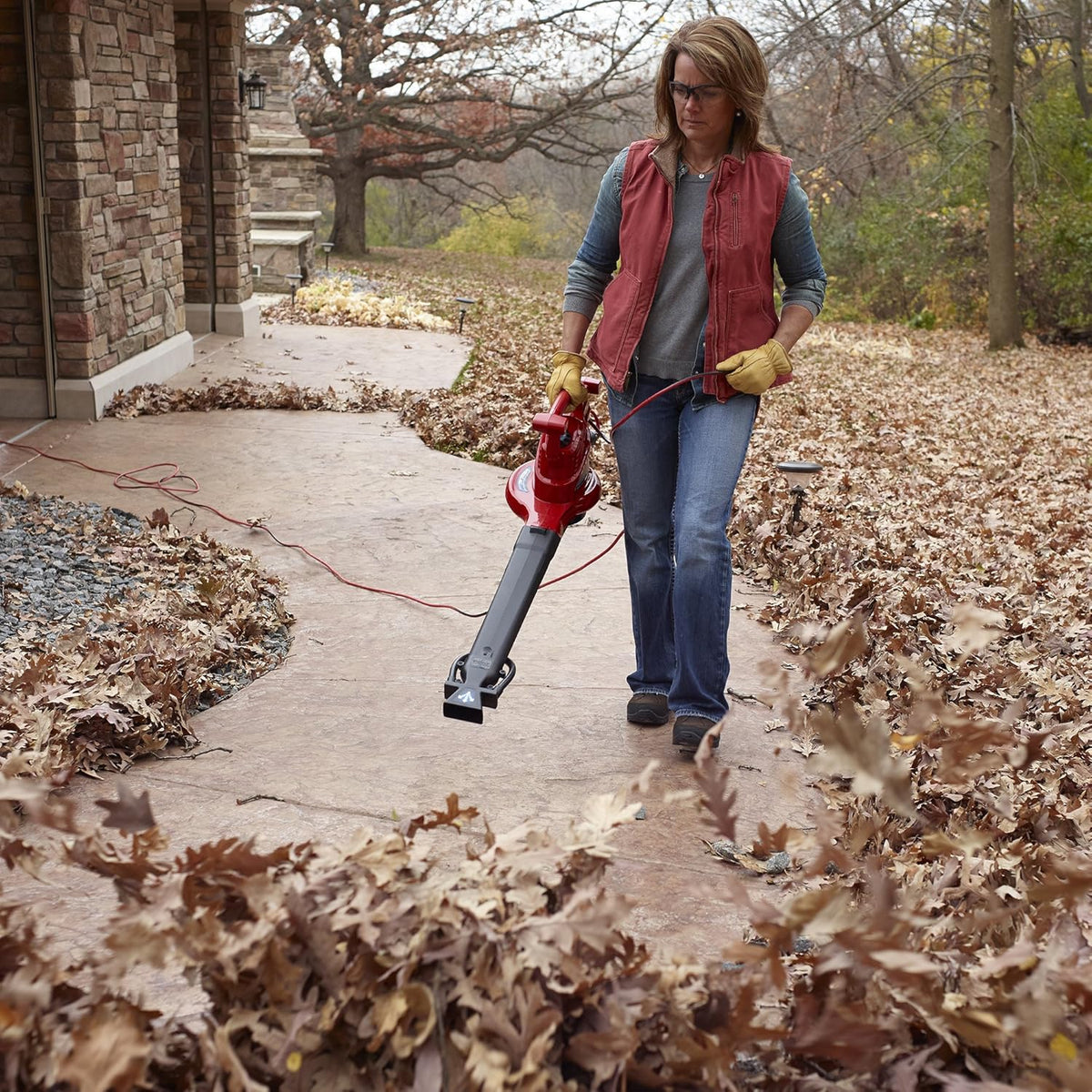 Toro UltraPlus 250 MPH 350 CFM 12 Amp Electric Leaf Blower/Vacuum/Mulcher