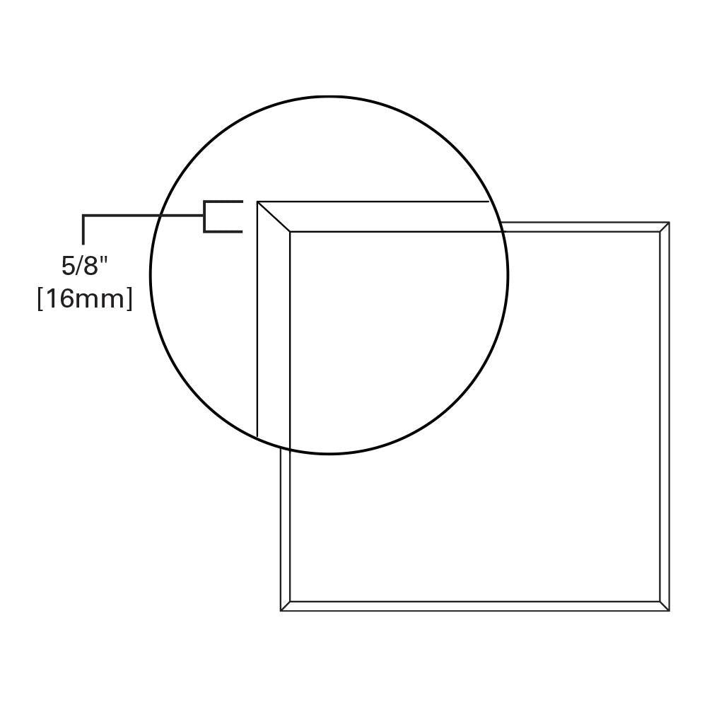 2 ft. x 4 ft. 4800 Lumens Integrated LED Flat Panel Light 4000K - Super Arbor
