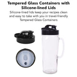 42 oz. 4-Speed Chrome Personal Blender