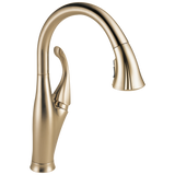 Delta Addison Single-Handle Pull-Down Kitchen Faucet with MagnaTite Docking, Champagne Bronze (Model 9192-CZ-DST)